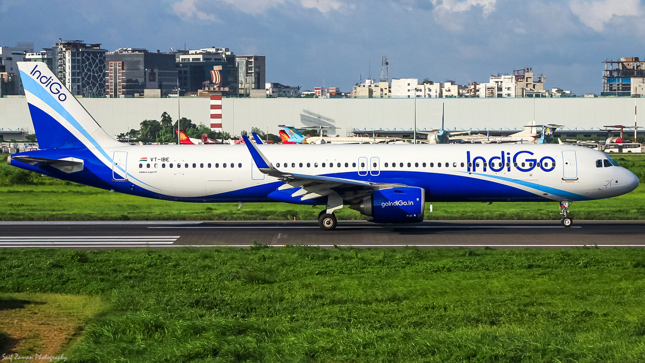 IndiGo Airbus A321 aircraft