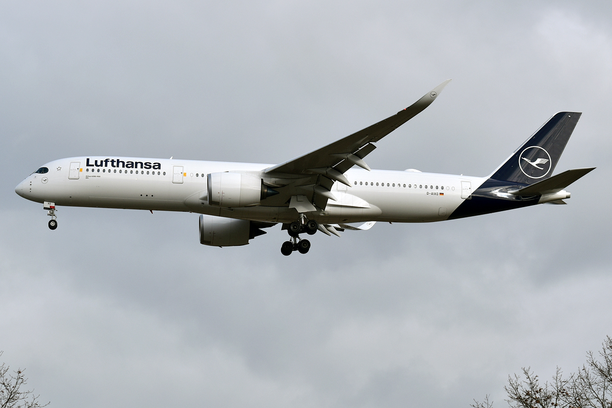 Lufthansa Airbus A350 aircraft